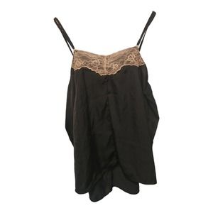 Denim 24/7 Black Tank Top/ Night Top/ Slip On Shirt